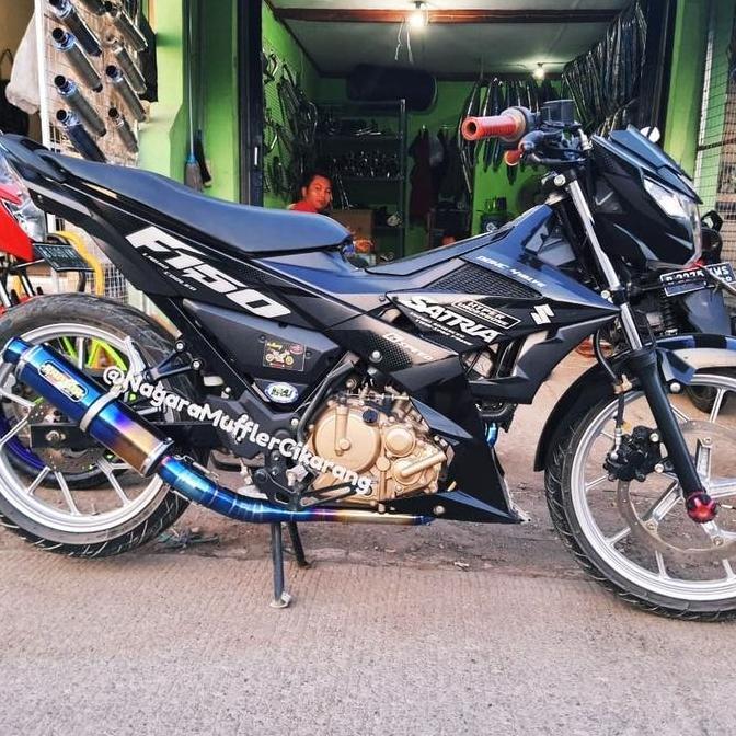 Knalpot Racing Raptor Bluemoon Satria Fu Fi Terlaris