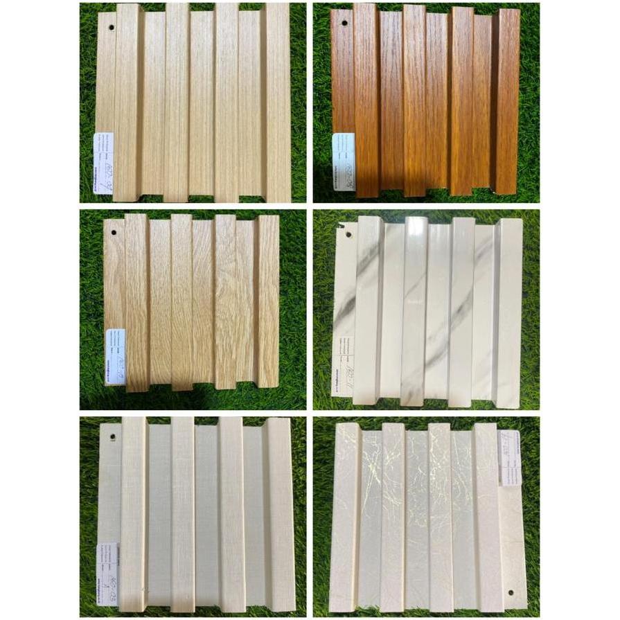 wallpanel WPC motif kayu wallpanel dinding WPC dinding Golden