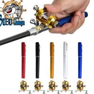 joran pena/1 set joran mini dan rell/mini pen fishing DIN