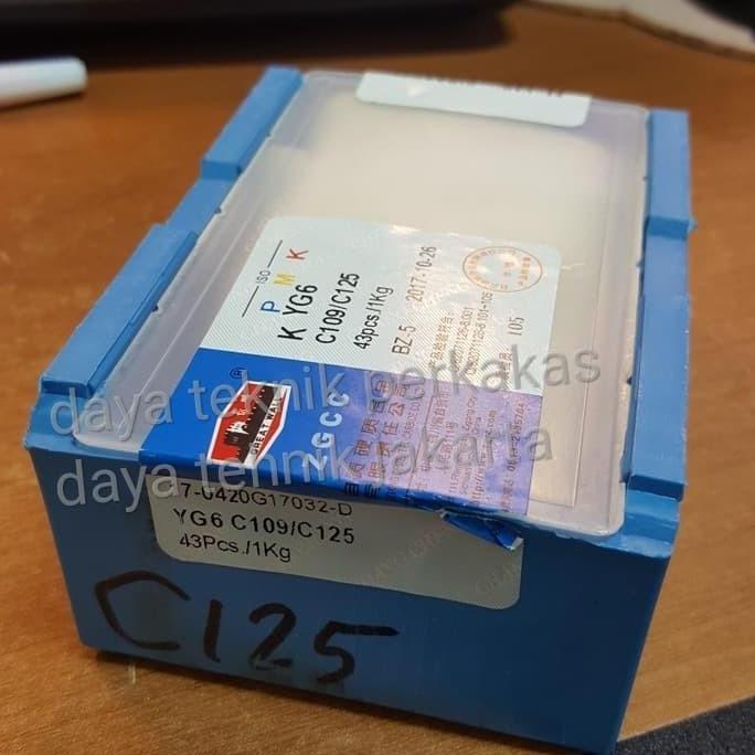 Widia Yg6 C125 / C109 - Betel Widia -Betel Bubut Widia - Tip Widia Ori