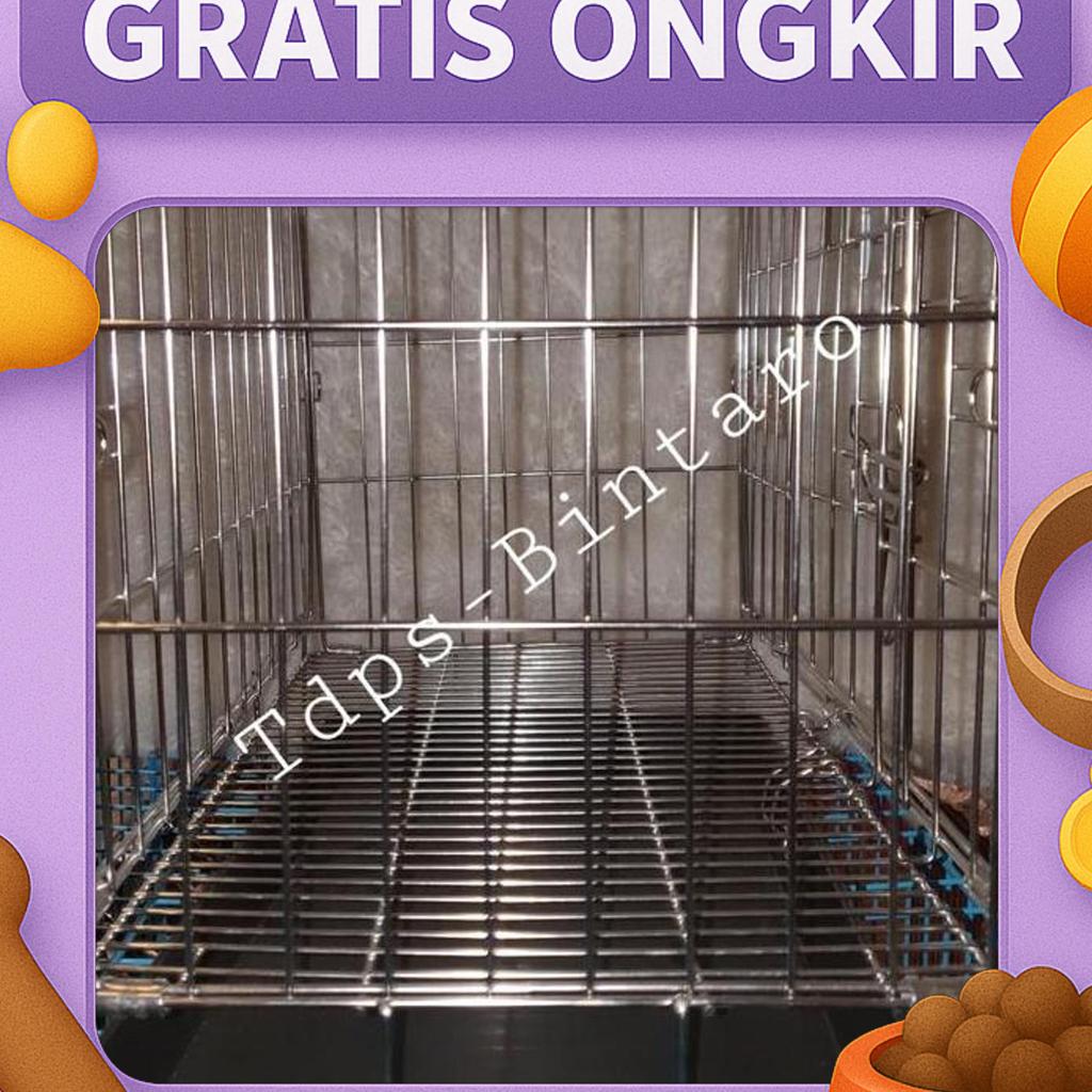 Kandang Lipat Stainless Steel Ssd-150