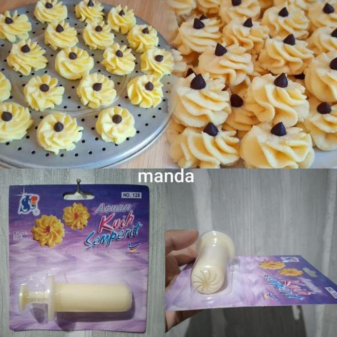 Cetakan Kue Kering Kue semprit sagu keju kue mawar acuan 128