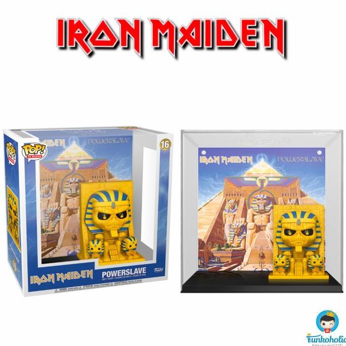 Funko Pop Albums Rocks Iron Maiden - Powerslave With Acrylic Case #16
