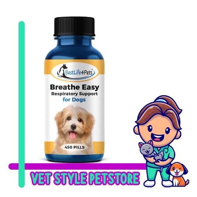 Best life 4pets Breathe easy dog obat flu batuk anjing