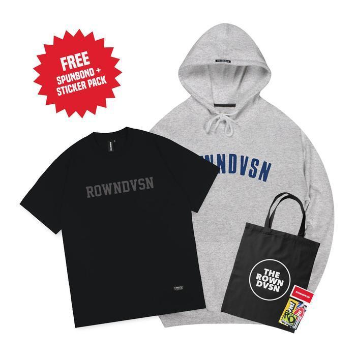 Rown Division Storage Bundling 11 Hoodie + T-Shirt 200Rb [Gratis Sticker Pack + Spunbond]  Pagosa Mi