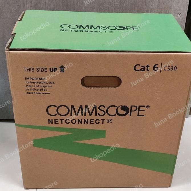 HARGA DISC - kabel lan amp Commscope cat 6 utp