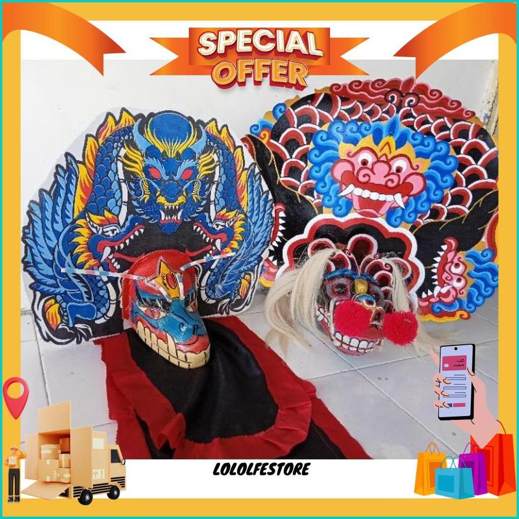 Barongan Devil/Barongan Devil Anak/Barongan Anak/Barongan Pentas Termurah Banget