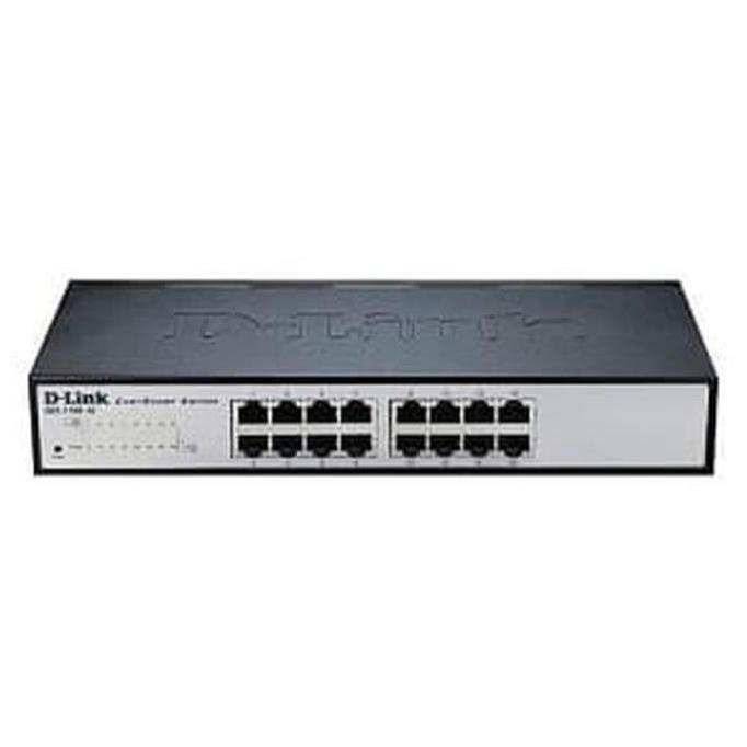 Switch Hub Dlink 16 Port DES-1100-16 Fast Ethernet Smart Managed