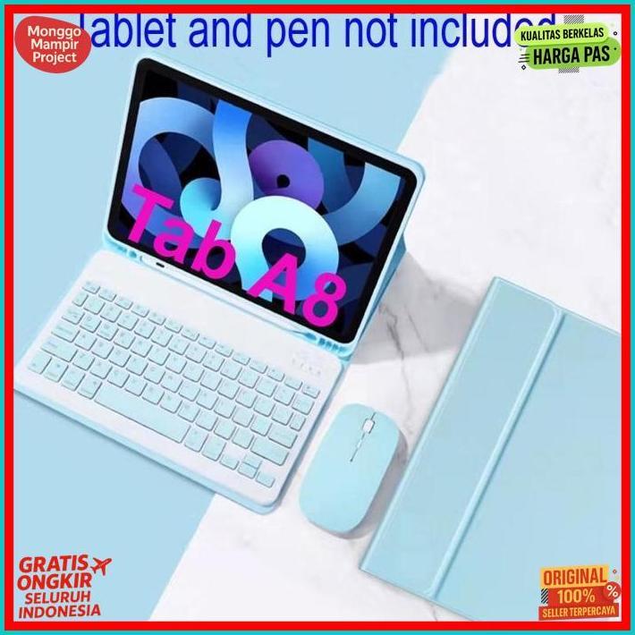 Diskon Samsung Galaxy Tab A7 Lite T220 T225/Tab A7 10.4 2020 T500 T505/Tab A8 Lte X200 X205 Book Cov