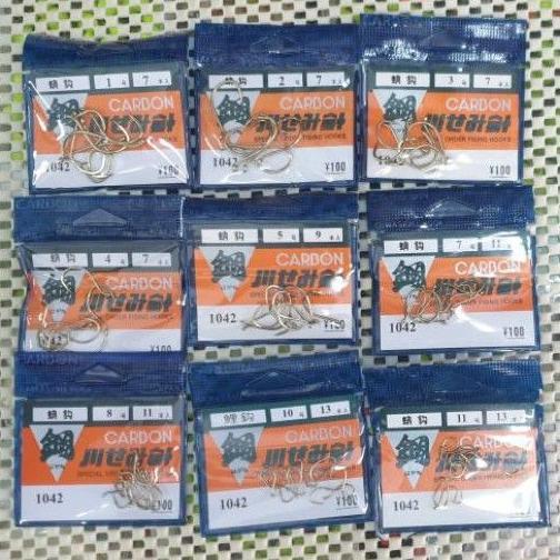 Sale Mata Kail Carbon Jepang 1042 (Brown Lubang)
