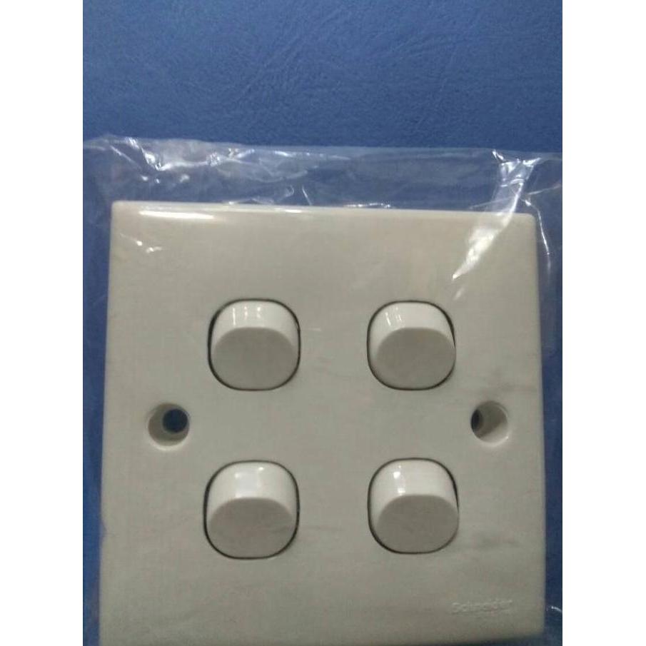 SAKLAR 4 GANG CLIPSAL CLASSIC (SCHNEIDER)