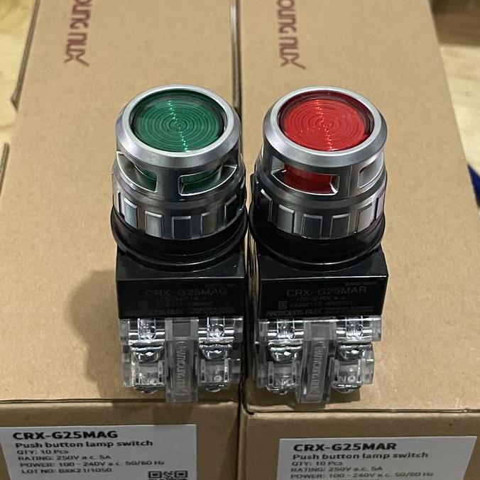 PUSH BUTTON LAMP SWITCH HANYOUNG CRX-G25MAG / MAR