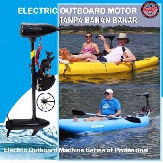 Electric Outboard Motor / Mesin Tempel Elektrik / Mesin Tempel Perahu Promo Premium