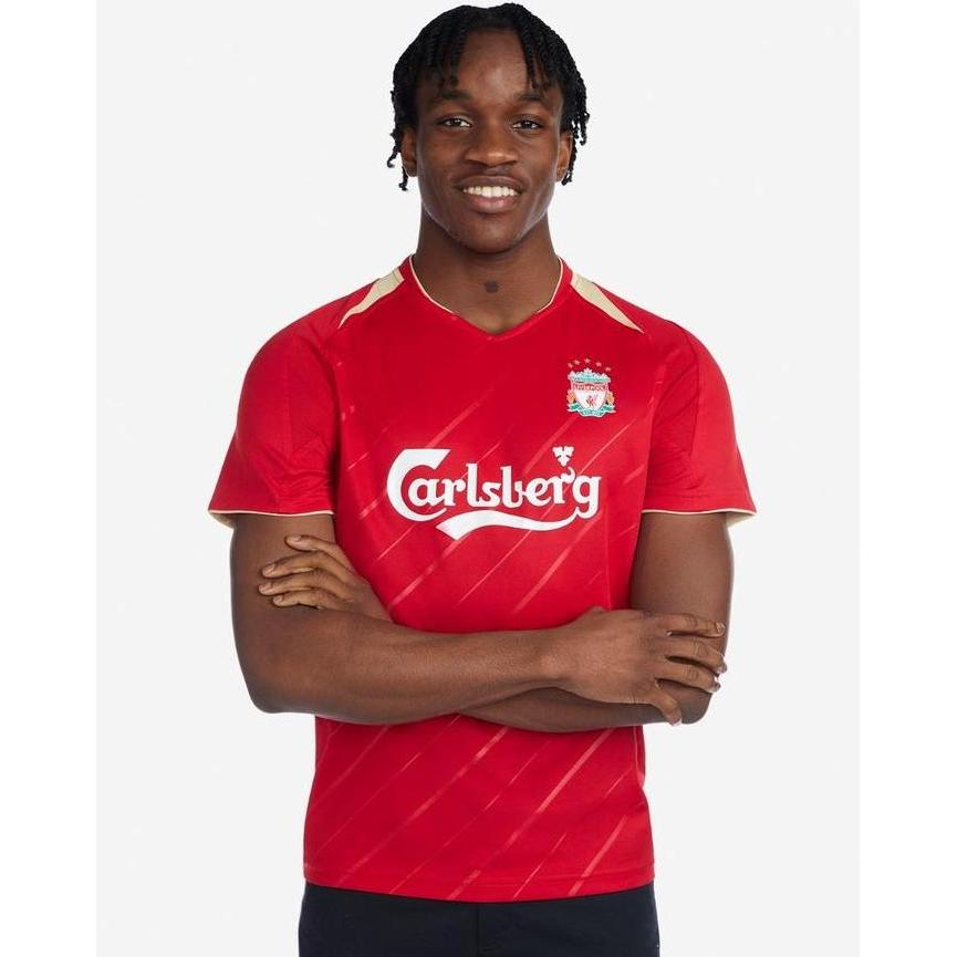 Liverpool Fc 2005-2006 Euro Home Shirt Men - Official Lfc Jersey Original Pria