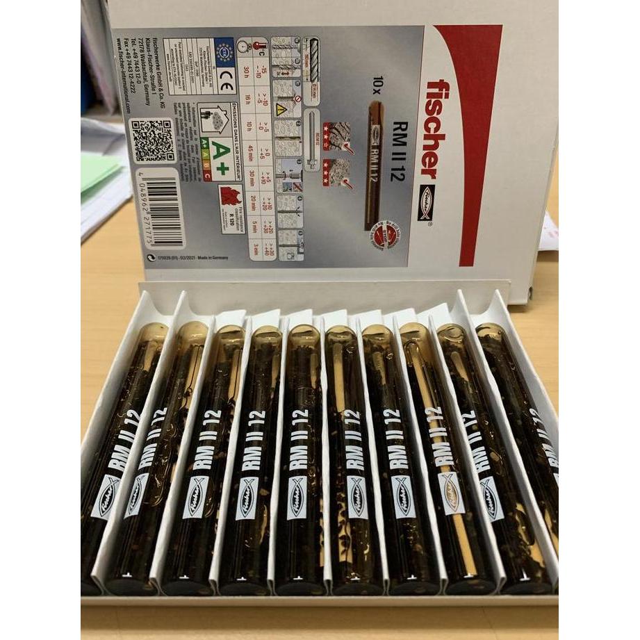 Chemical Resin Fischer M12 M20 M22 - Chemical Anchor Fixings