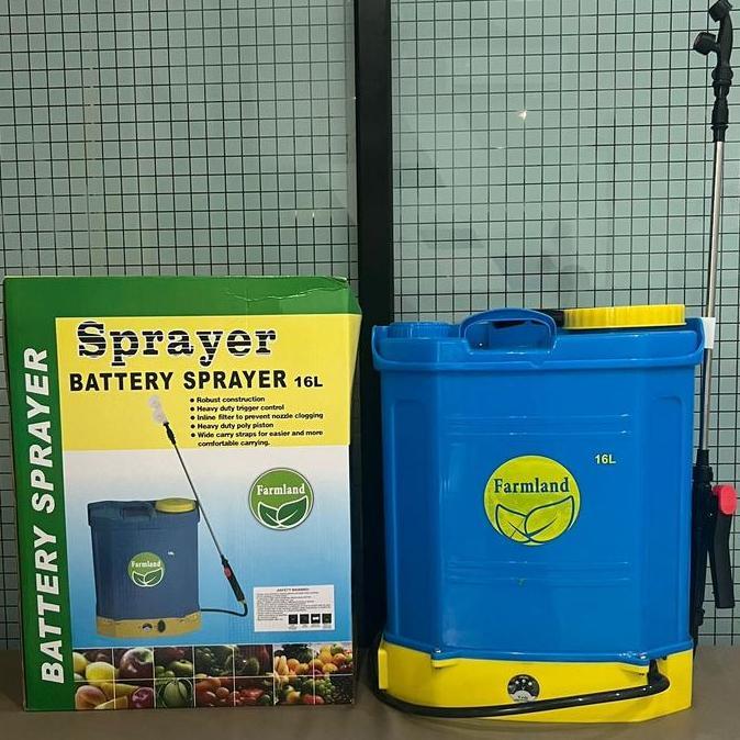 SPRAYER ELEKTRIK 16 LITER / SPRAYER ELEKTRIK FARMLAND 16 LITER / SPRAYER PERTANIAN ELEKTRIK 16 LITER