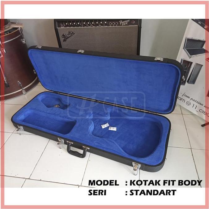 Hardcase Gitar Elektrik (kotak fit body - custom size) Promo Premium