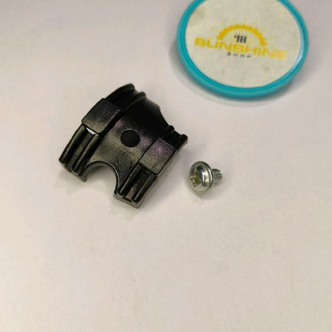 Promo Klem Cable Guide Bawah Frame Bb Bottom Bracket Jalur Kawat Inner Shifter Pvc Plus Baut Sepeda 