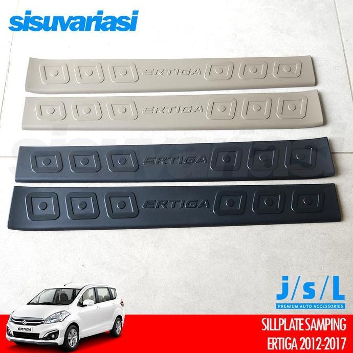 Sillplate Samping Ertiga 2012 2013 2014 2015 2016 2017 Sill Plate Jsl Aksesoris Pijakan Kaki Mobil A