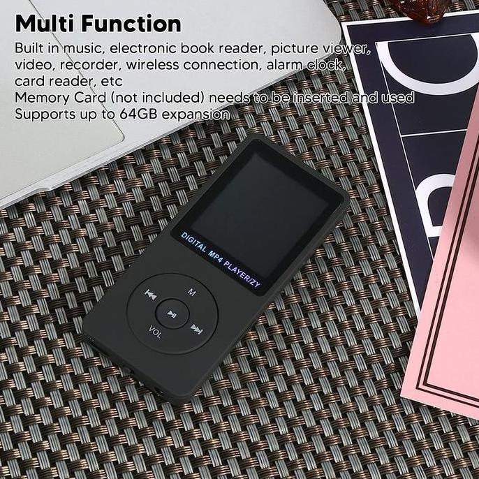 Rebapin - Taffstudio Mp3 Digital Audio Player Mp4 Zy418 Pemutar Musik Portable
