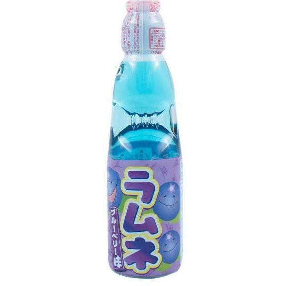 Hata Ramune Blueberry Flavor | Minuman Soda Jepang