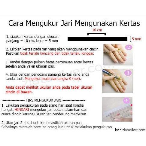 Cincin Kawin Nikah Couple Perak 925 Elegan - ZJ113