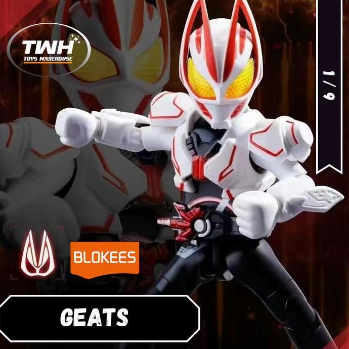 [BLOKEES ID X TWH] MAINAN FIGUR BLOKEES KAMEN RIDER GALAXY VERSION 1 GEATS DECADE FEVER BUFFA GOTCHA