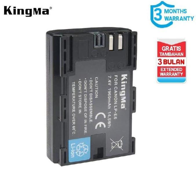 KINGMA Battery for Canon LP-E6