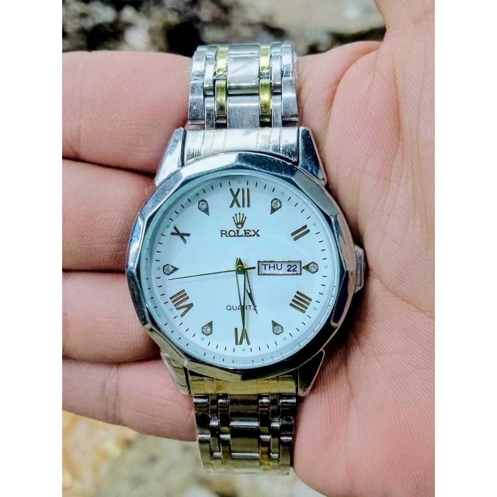 (AP) Jam Tangan Pria Seiko Romawi Rantai Tanggal Hari Aktif SK-121