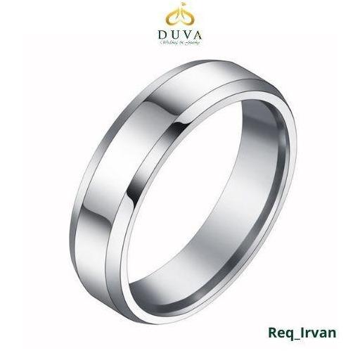 Cincin Kawin Nikah Pria Platinum 15% Req_Irvan