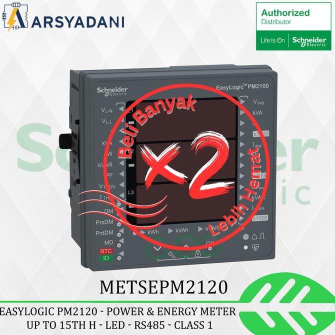 METSEPM2120 Schneider - EasyLogic PM2120 Power & Energy meter power  20  amper power  smps