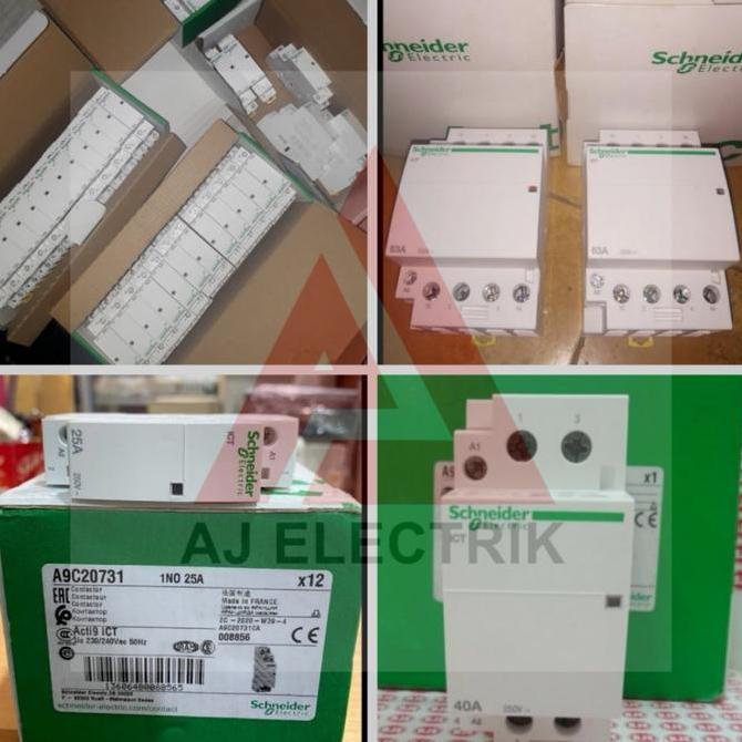 Schneider Kontaktor 1 Phase 25Ampere 1NO / iCT DIN A9C20731
