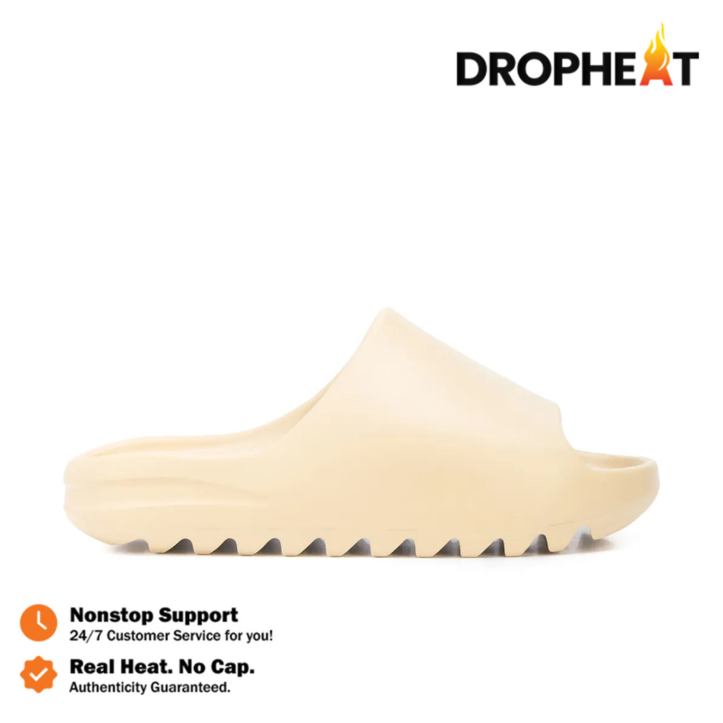 Yeezy Slide Desert Sand White Sand Slides