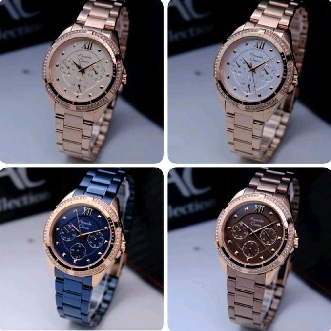 AC 2644 Jam Tangan Wanita Alexandre Christie 2644 Stainless