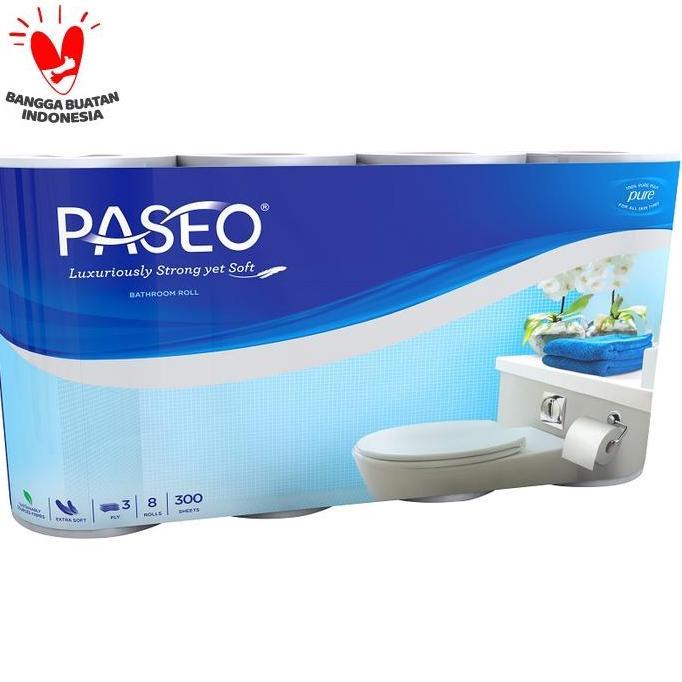 Tissue Paseo Toilet Elegant Roll / Tissue WC 8 Roll