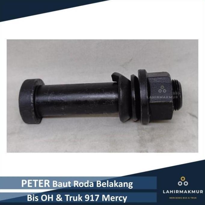 New- Baut Roda Belakang PETER Bis OH & Truk 917 Mercy/Mercedes Benz