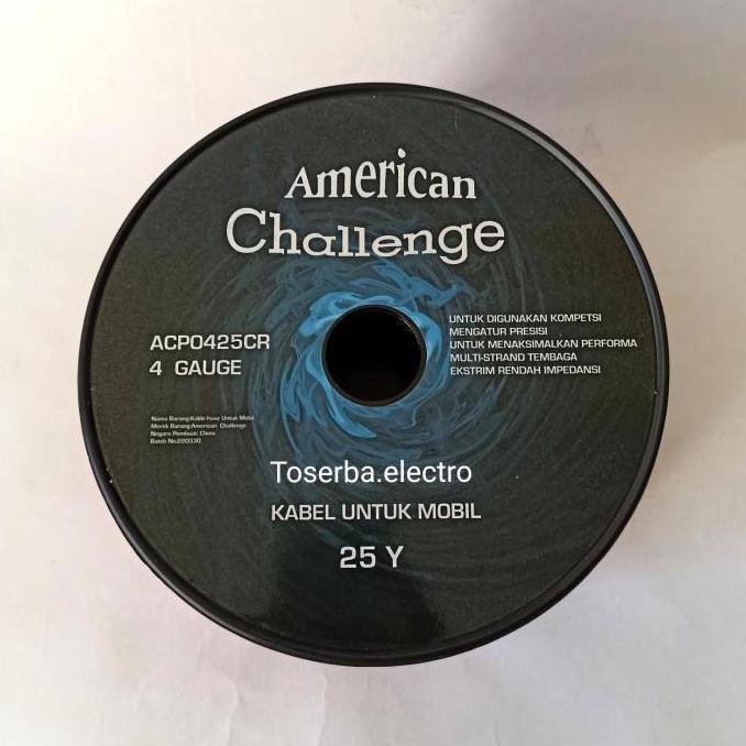 New- Kabel 4 AWG Setrum Power Aki Ground 4awg audio mobil Jual Meteran