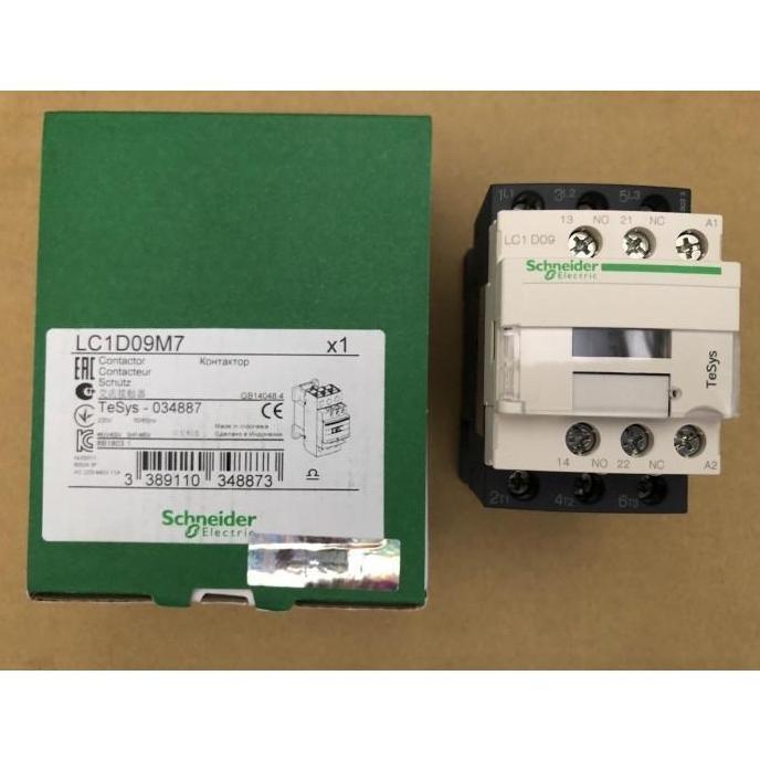 Kontaktor Contactor Schneider Lc1D09M7 220 Volt 1 Phase 25 A Amper Termurah
