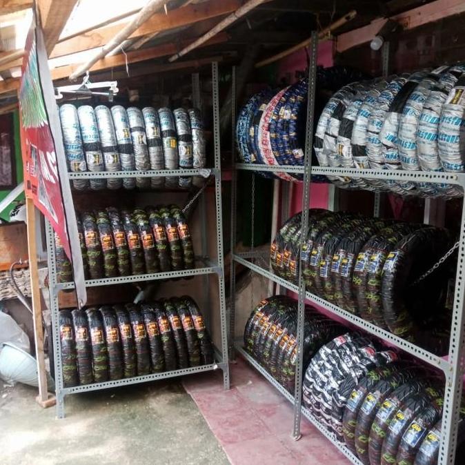 New- paket 1 pasang ban tubles/non tubles motor matic ring 14 FREE PENTIL 