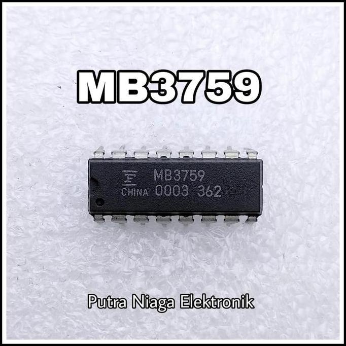 Diskon (1) ic MB3759 Dip 16 Pin / MB 3759 putran1a Ayo Beli