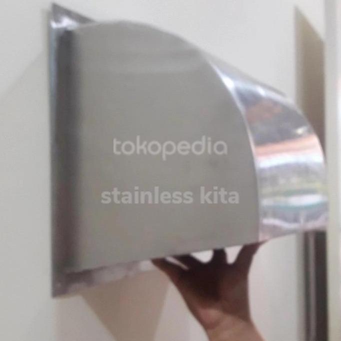 End Ducting Cooker Hood 8" / aksesoris cerobong Promo Premium