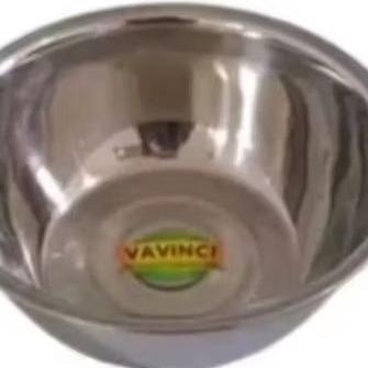 BASKOM STAINLESS KOMODO/ VAVINCI  BESAR UK. 50 CM / BASKOM JUMBO 50 CM baskom