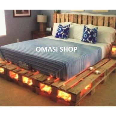 Omasi-Palet Kayu/ Palet Alas Tempat Tidur/Dipan Divernis
