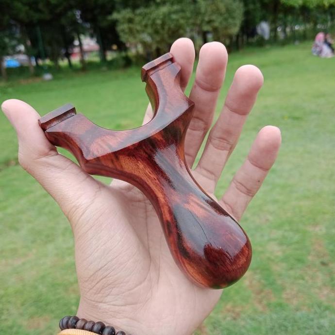 Original Ketapel Gada Ott Full Kayu Sonokeling Slingshot Ott Kode 229