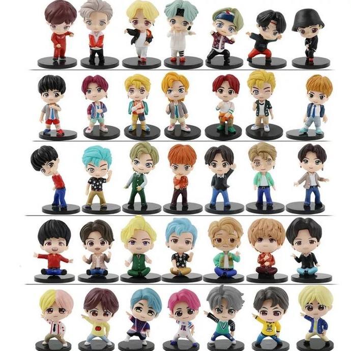ACTION FIGURE BTS BANGTAN BOYS KPOP IDOL BT21 TINY TAN