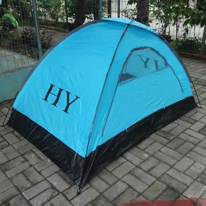Miliki Tenda Camping Dome Kapasitas 2 - 3 Orang Gunung Kemah Waterproof