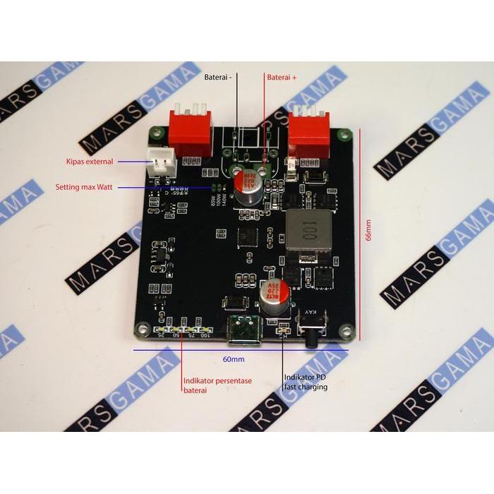 Ip2366 Modul Power Bank Pd3.1 140W Fast Charging 3S 4S 5S 6S Lithium Lifepo4 Original Dan Terpercaya