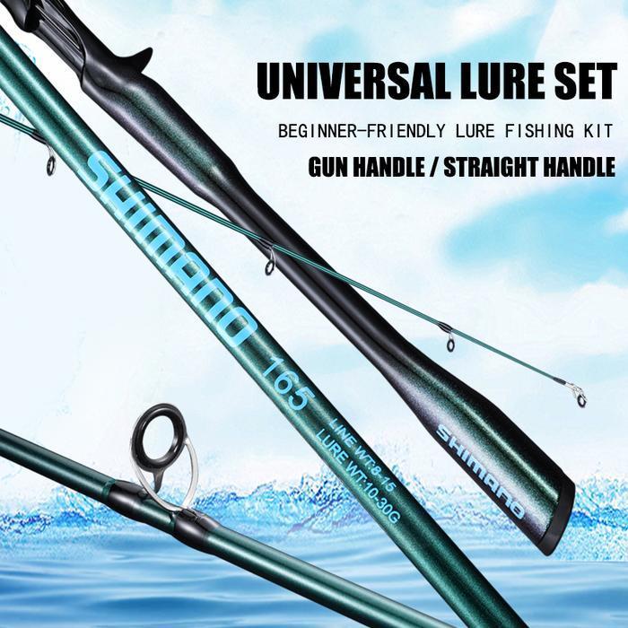 Shimano Struktur Monokok Karbon Kosong 180Cm 7 Cincin Panduan 8-17 Pon Cocok Untuk Joran Galatama, J
