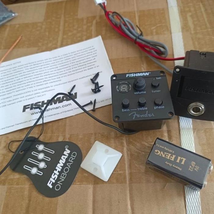 Preamp Acoustic Fender Fishman Isys + Original Dan Terpercaya
