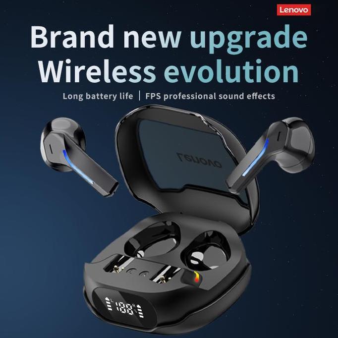 Promo Lenovo Thinkplus TG101 Gaming Headphones Wireless Bluetooth TWS Earbuds Earphone Diskon